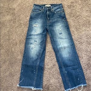 Madewell wide leg jeans